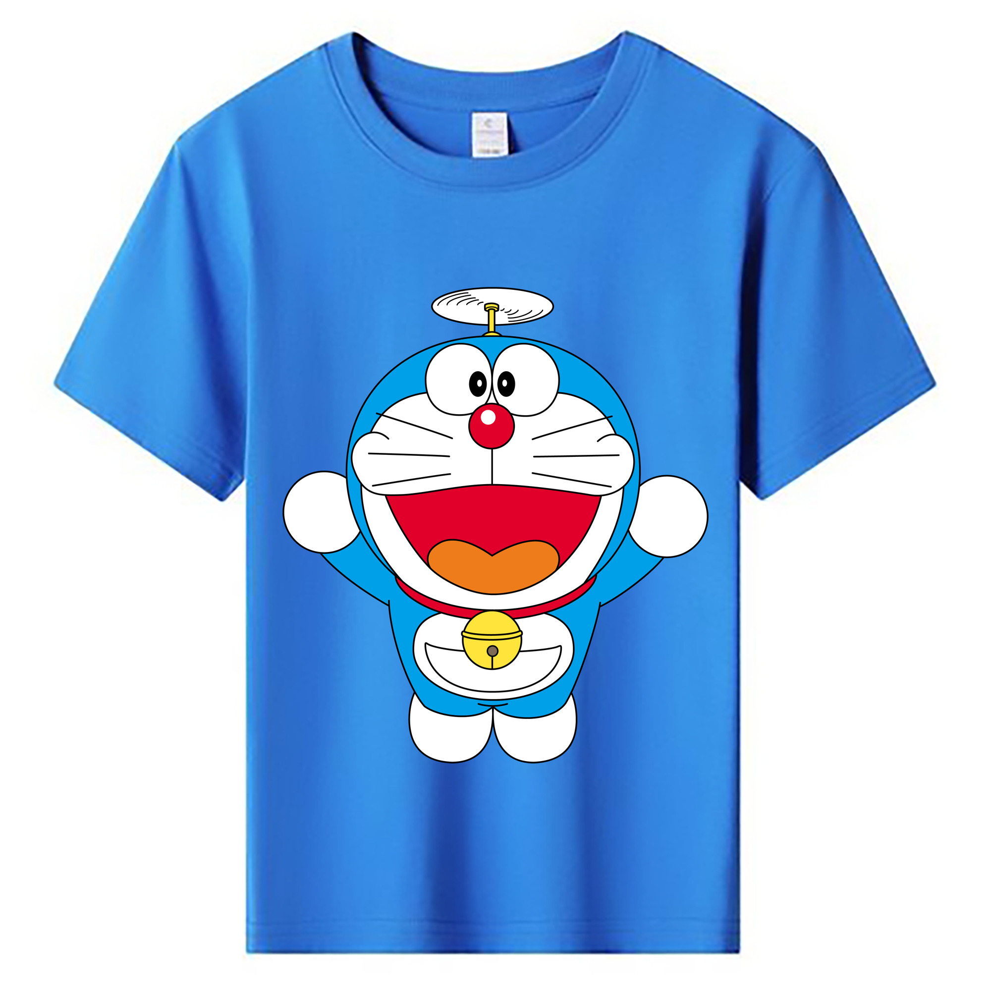 （画像用） ドラえもん Doraemon 綿100％キッズTシャツ（フロントプリント）
